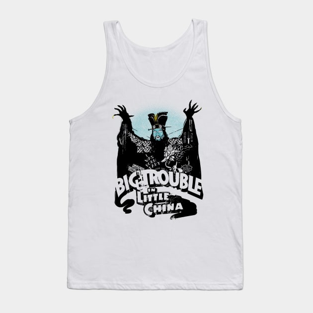 BLACK BIG TROUBLE IN LITTLE CHINA Tank Top by garudabot77